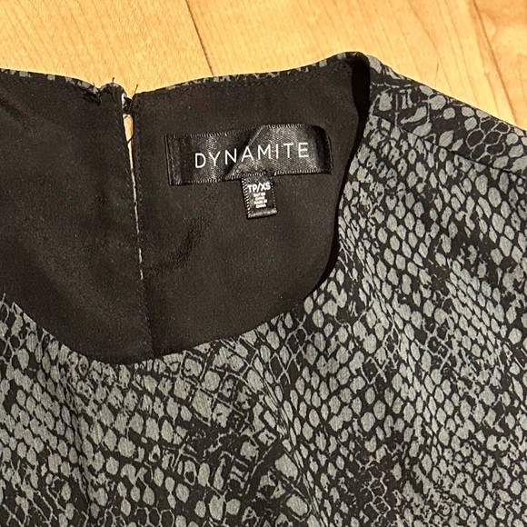 Beautiful Dynamite animal print dress -Size XS - Picture 2 of 5